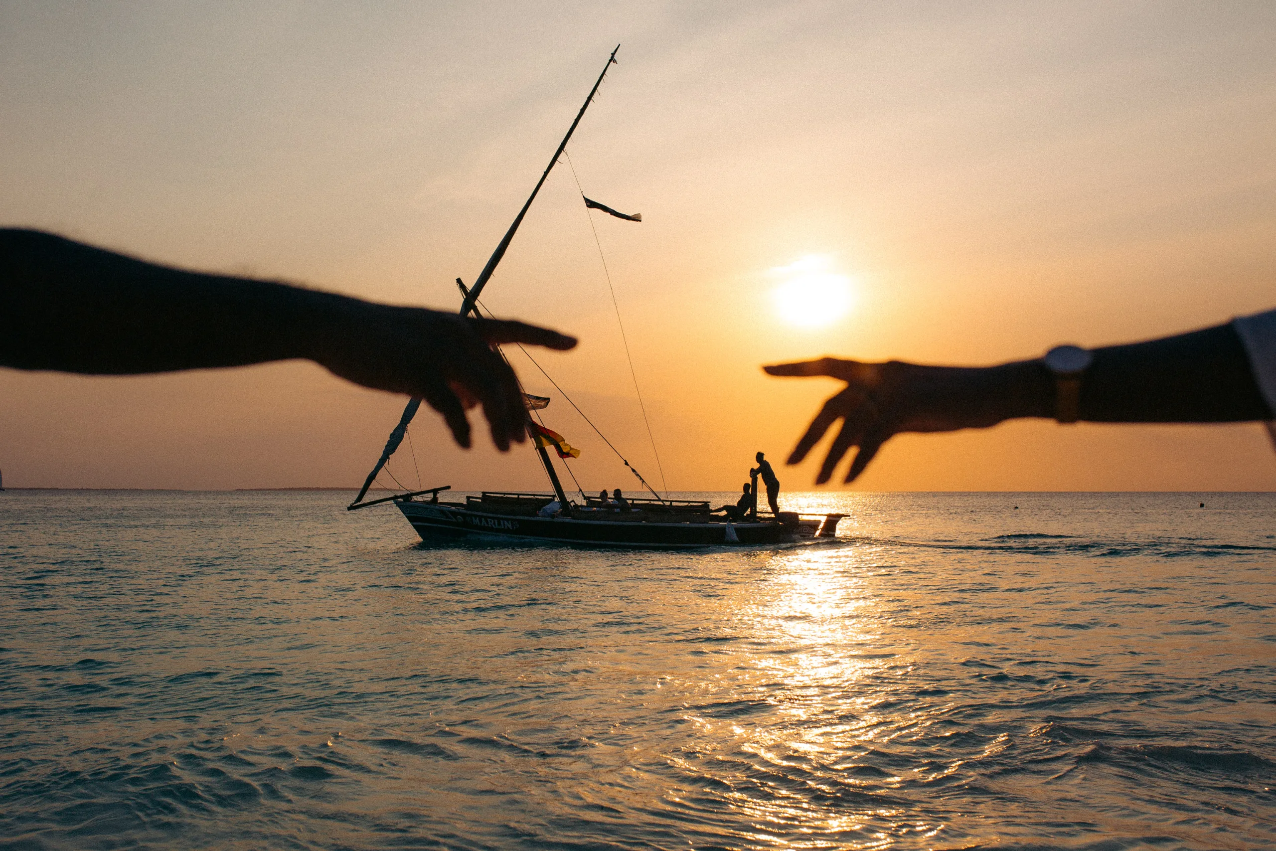 D&eacute;part pour Zanzibar